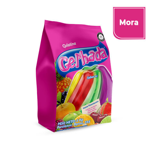 Gelatina Gel’hada Mora x 5 Kg