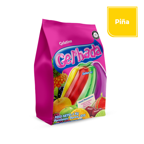 Gelatina Gel’hada Piña x 5 Kg